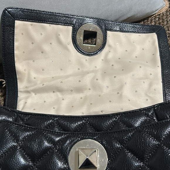 Kate Spade Black Quilted Leather Shoulder Bag - Picture 3 of 6